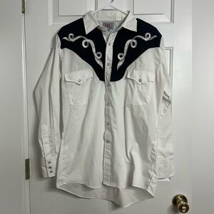 Ely Diamond Button Down Shirt - Medium
